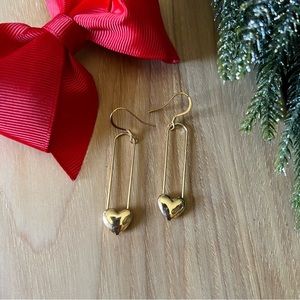 Gold Polished Hearts